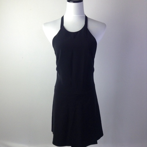 Banana Republic Dresses & Skirts - Banana Republic Black Haltertop Romper Size 2